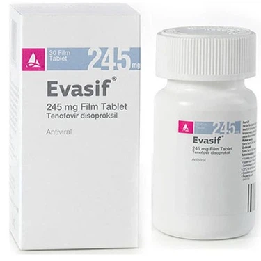 Điều trị viêm gan B mạn tính Evasif V-245mg Santa lọ 30 viên