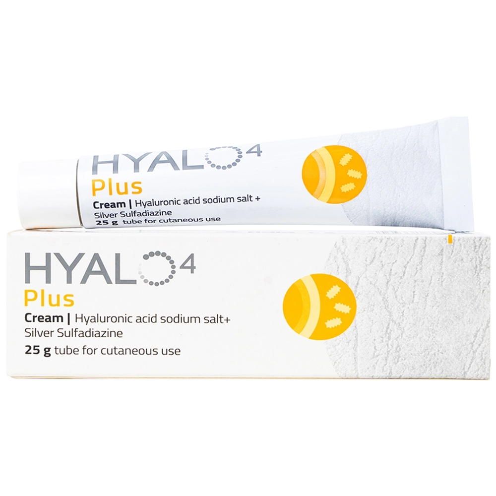 Kem điều trị các tổn thương da Hyalo4 Plus hộp 1 tuýp 25g