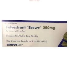 Thuốc điều trị ung thư vú Fulvestrant "Ebewe" 250mg hộp 2 ống x 5ml