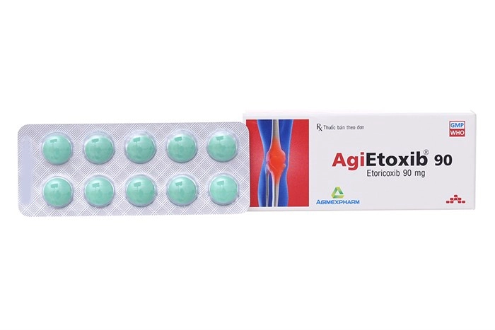 Thuốc giảm đau, kháng viêm AgiEtoxib 90 hộp 30 viên