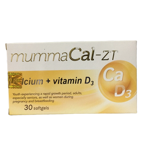 Bổ sung canxi cho bà bầu MummaCal-ZT  Calcium + D3  hộp 30 viên