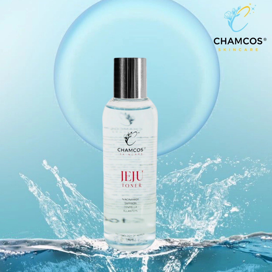 Nước hoa hồng CHAMCOS Jeju Toner chai 150ml