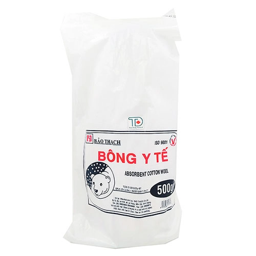 Bông y tế  Bảo Thạch gói 500 g