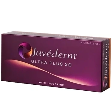 Giảm nếp nhăn trên mặt từ trung bình đến nghiêm trọng Juvederm Ultra Plus XC Allergan hộp 2 ống x 1 ml