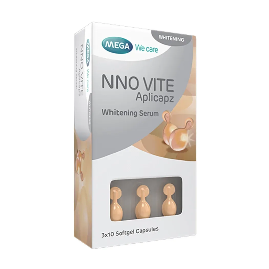 Serum dưỡng da trắng sáng NNO Vite Aplicapz  hộp 3 vỉ x 10 viên