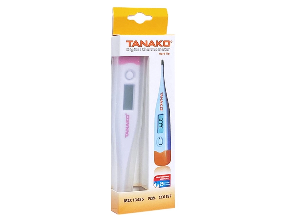 Nhiệt kế điện tử Tanako hộp 1 cái