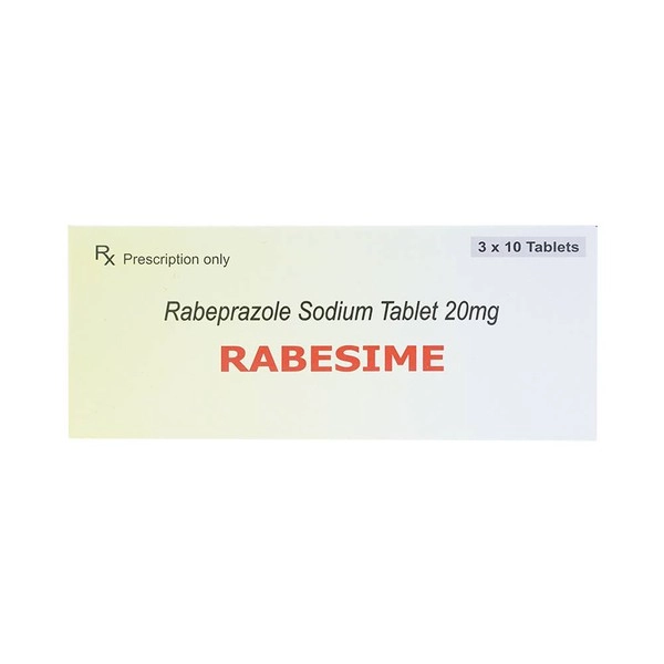 Thuốc trị đau dạ dày Rabesime 20mg hộp 30 viên