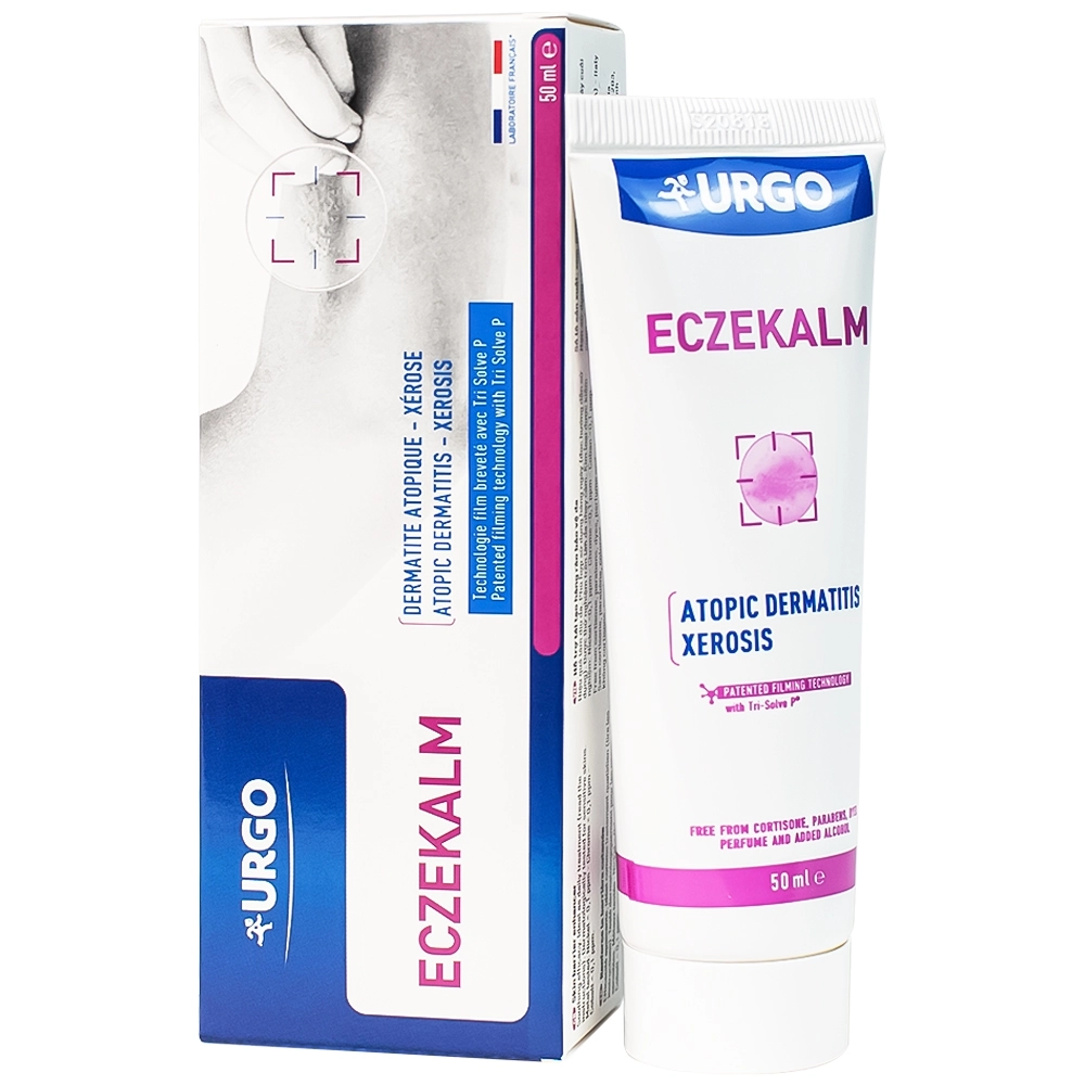 Gel hỗ trợ điều trị viêm da Urgo Eczekalm hộp 1 chai 50ml