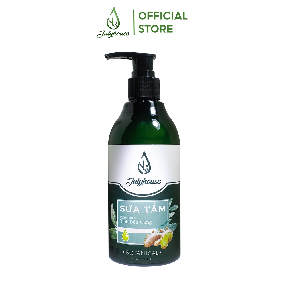 Sữa tắm Collagen Julyhouse Tinh Dầu Gừng chai 300ml