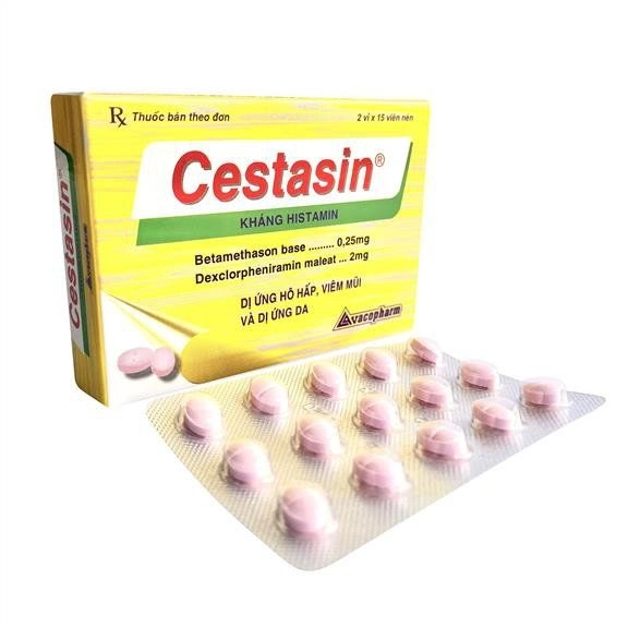 Thuốc kháng viêm Cestasin hộp 30 viên