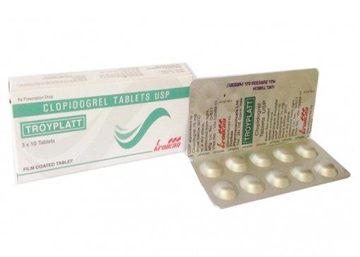Thuốc tim mạch Troyplatt hộp 3 vỉ x 10 viên