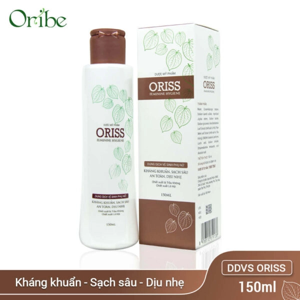 Dung dịch rửa vệ sinh Oriss hộp 1 chai 150ml