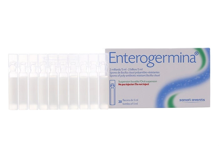 Men vi sinh Enterogermina hộp 20 ống