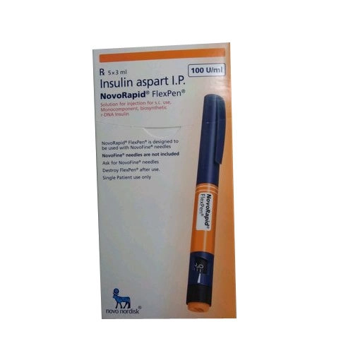 Bút tiêm Insulin NovoRapid FlexPen hộp 5 bút tiêm