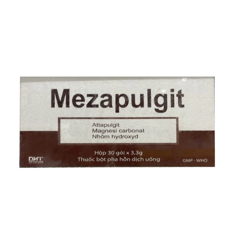 Thuốc bột  Mezapulgit hộp 30 gói