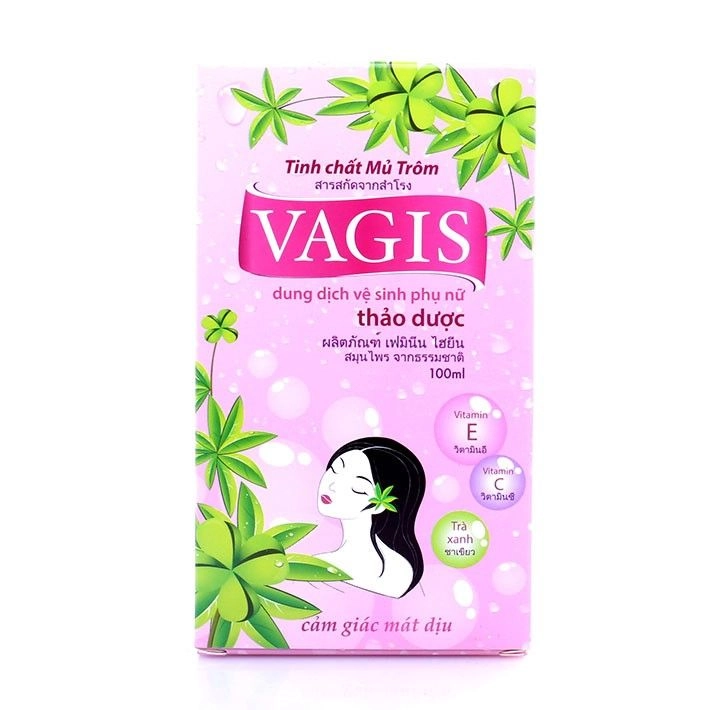 Dung dịch vệ sinh phụ nữ thảo dược VAGIS hộp 1 chai 100ml