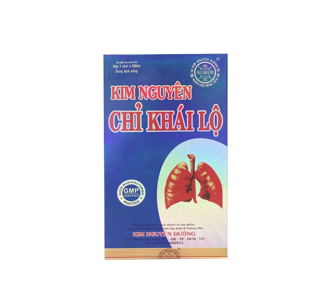 Dung dịch uống Kim Nguyên Chỉ Khái Lộ hộp 1 chai 300ml