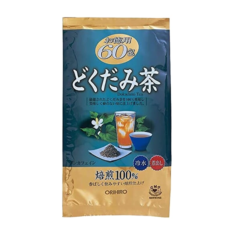 Trà Hỗ Trợ Thải Độc Diếp Cá DOKUDAMI ORIHIRO hộp 60 gói