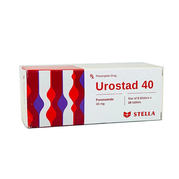 Thuốc lợi tiểu Urostad 40 hộp 50 viên