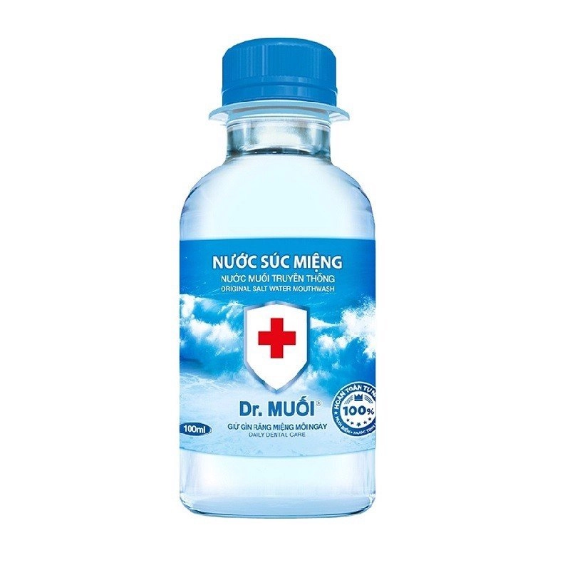Nước súc miệng truyền thống Dr. Muối chai 100ml