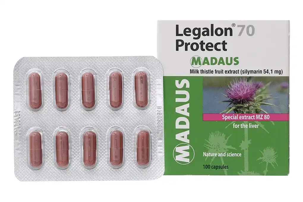 Thuốc trị bệnh gan Legalon 70 hộp 100 viên