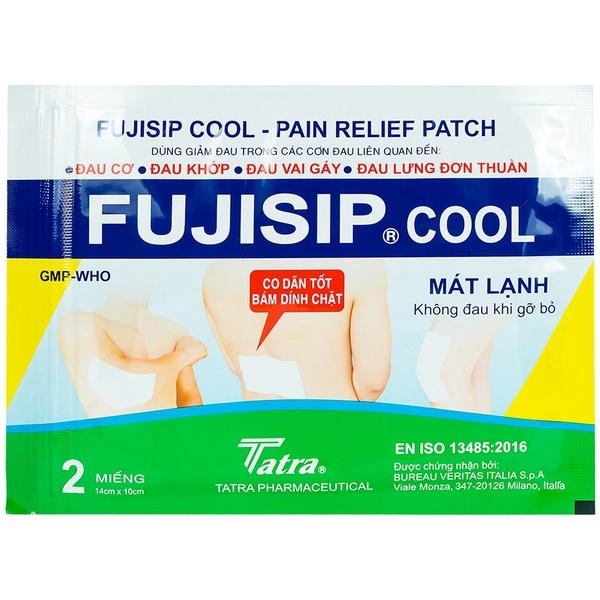 Cao dán Fujisip Cool hộp 10 gói