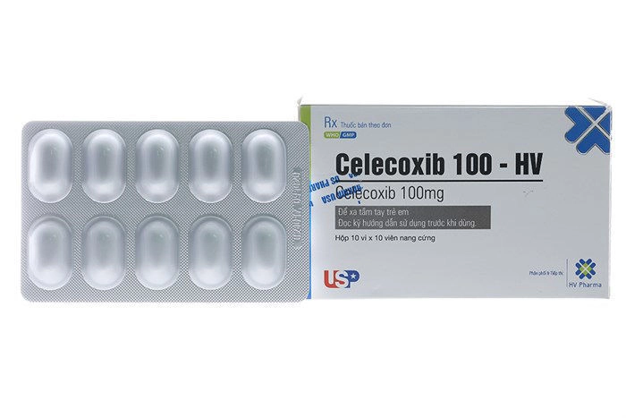 Celecoxib 100 - HV hộp 100 viên