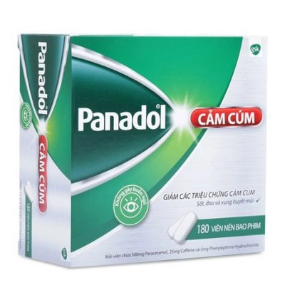 Thuốc Panadol Cảm Cúm hộp 180 viên