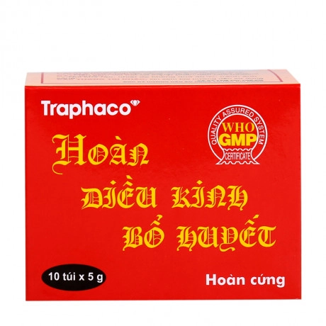 Hoàn điều kinh bổ huyết hộp 10 túi x 5g