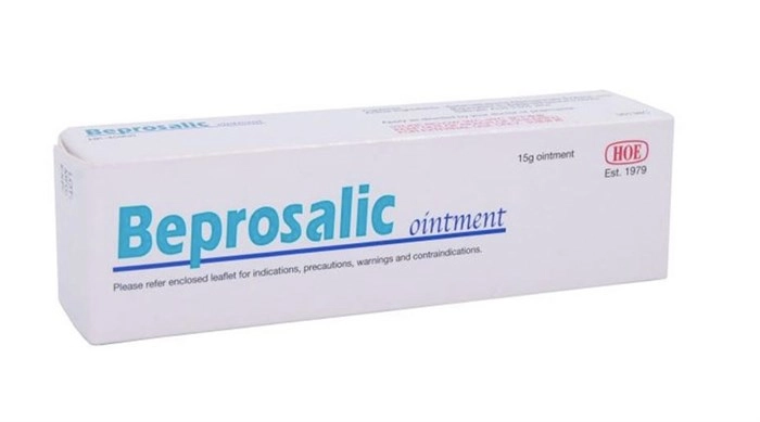 Thuốc mỡ trị vảy nến, chàm, viêm da thần kinh Beprosalic Ointment hộp 1 tuýp 15g
