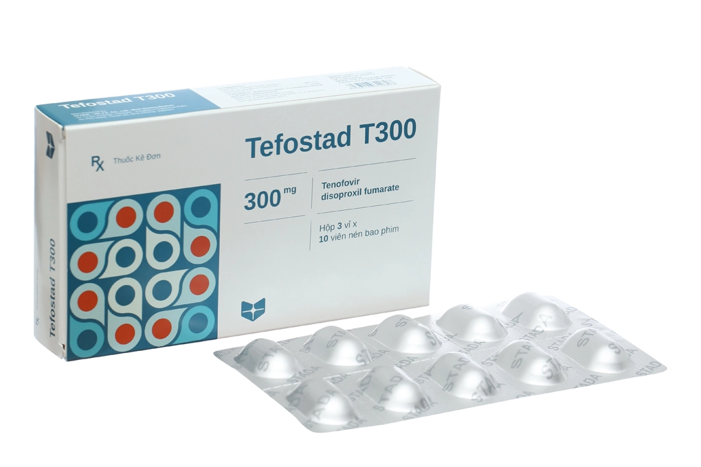 Thuốc kháng virus Tefostad T300 hộp 30 viên