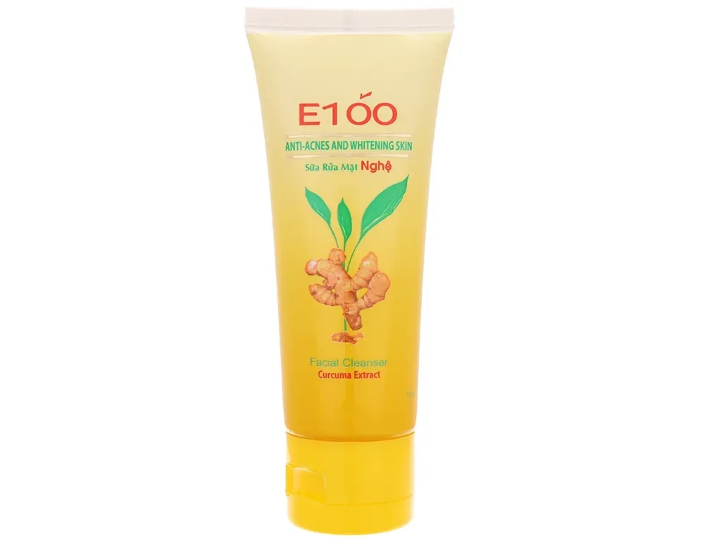 Sữa rửa mặt nghệ E100 tuýp 50g