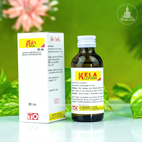 Trị viêm nang lông Kela Lotion  hộp 1 chai 60ml