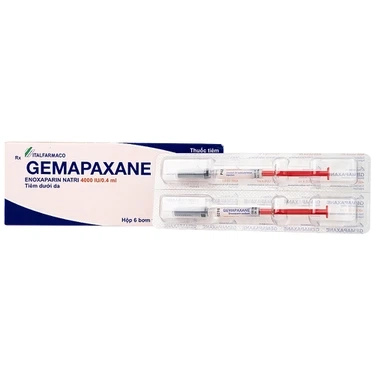 Thuốc dự phòng huyết khối tĩnh mạch Gemapaxane 4000/0.4ml hộp 6 bơm tiêm