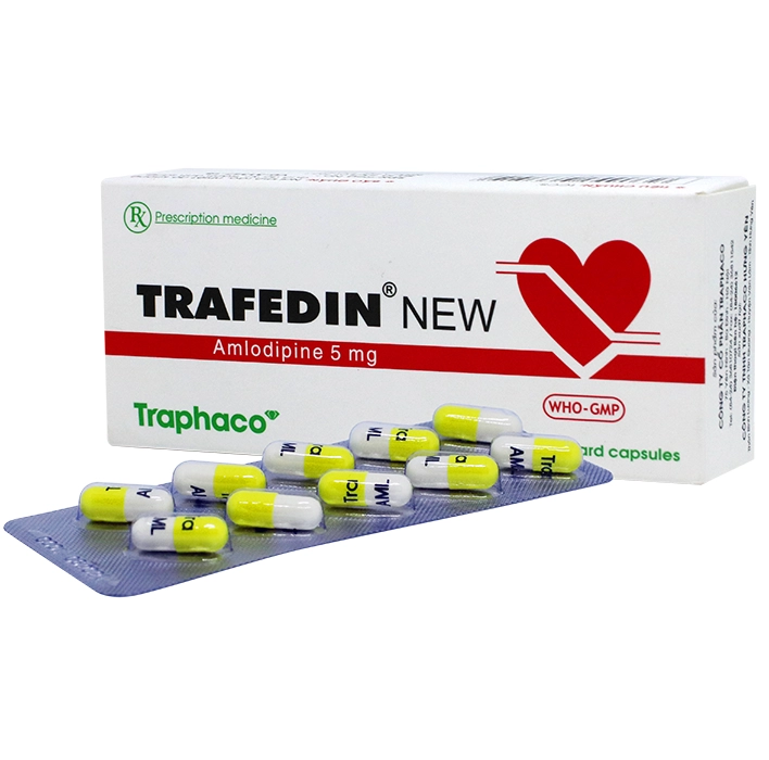 Thuốc tim mạch TRAFEDIN NEW hộp 3 vỉ x10 viên