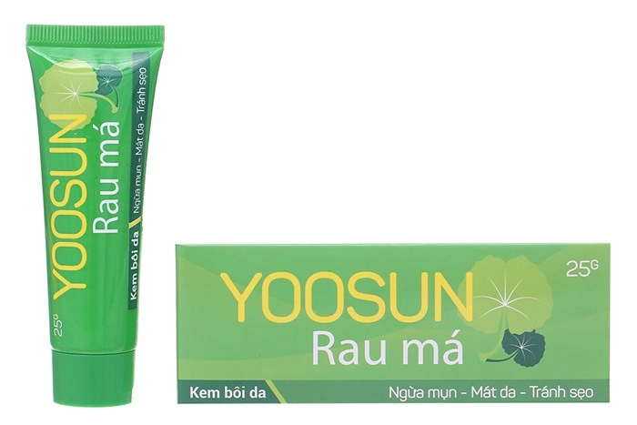 Kem trị rôm sảy và ngăn ngừa mụn Yoosun Rau Má tuýp 25g