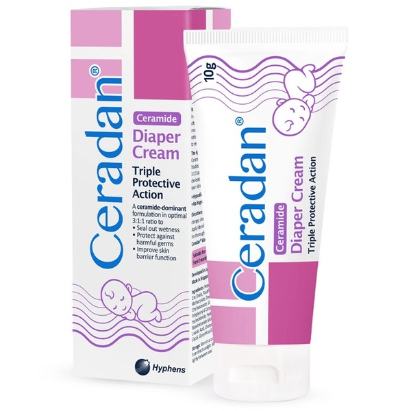 Kem phòng ngừa và điều trị hăm tã cho trẻ sơ sinh Ceradan Diaper Cream hộp 1 tuýp 10g