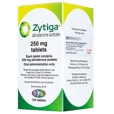 Thuốc điều trị ung thư tuyến tiền liệt Zytiga 250mg lọ 120 viên
