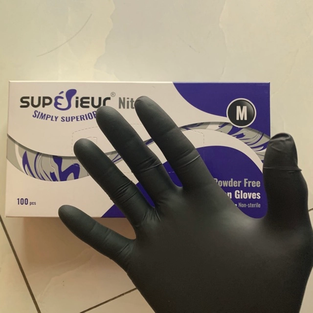 Găng tay y tế khám  NITRILE  hộp 100 chiếc
