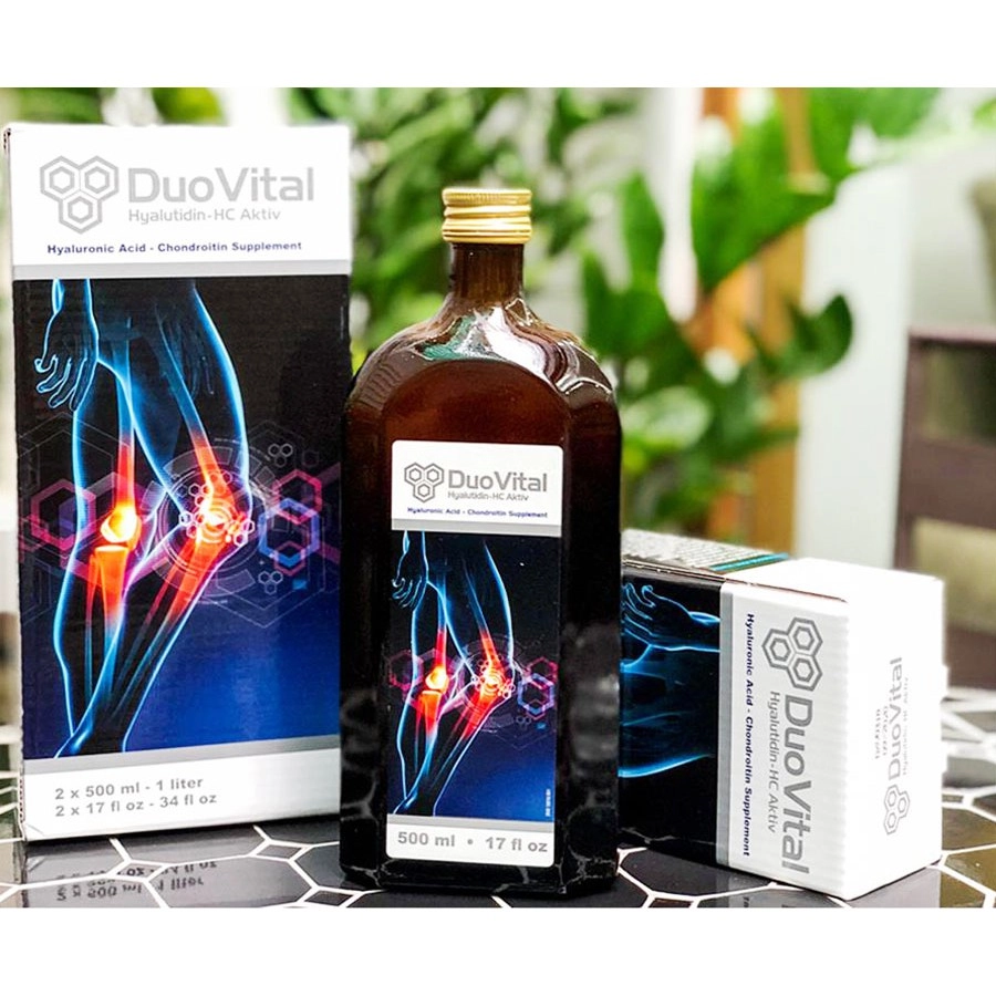 Nước uống bổ xương Duo Vital hộp 2 chai 500ml