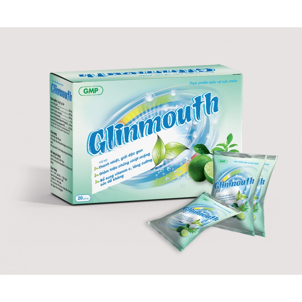 Hỗ trợ thanh nhiệt, giải độc gan Glinmouth  hộp 20 gói