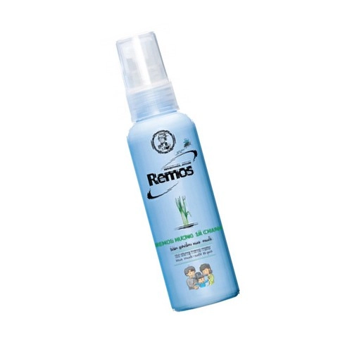 Xịt chống muỗi Mentholatum Remos hương sả chanh chai 60ml