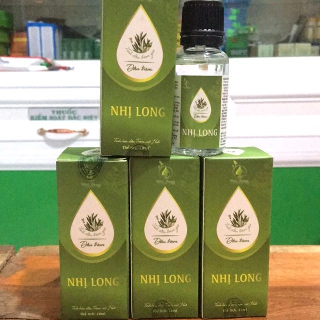 Dầu tràm Nhị Long hộp 1 chai 20ml