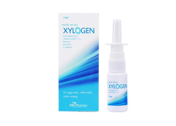 Thuốc xịt mũi Xylogen 0.1% hộp 1 lọ 15ml