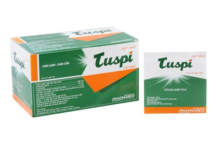 Tuspi  hộp 100 viên