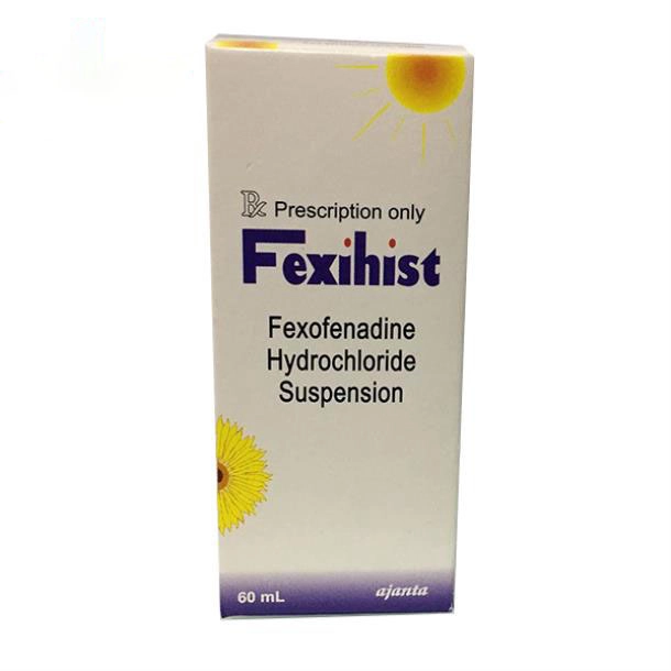 Hỗn dịch uống chống dị ứng Fexihist hộp 1 chai 60 ml