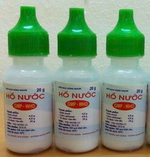 Hồ nước  lọ 20g