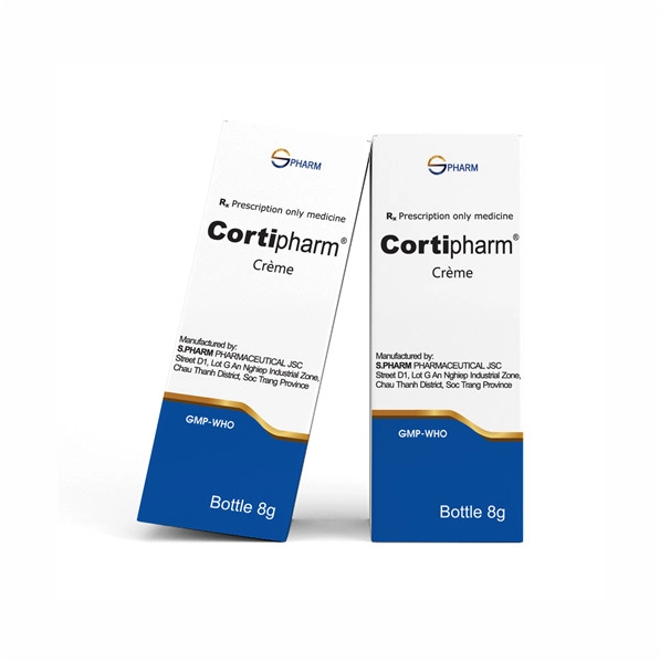 Thuốc trị viêm da Cortipharm Spharm hộp 1 lọ 8g