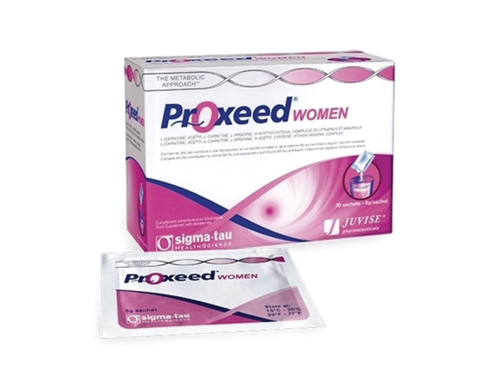 Hỗ trợ tăng cường sức khỏe sinh sản nữ giới Proxeed Women hộp 30 gói