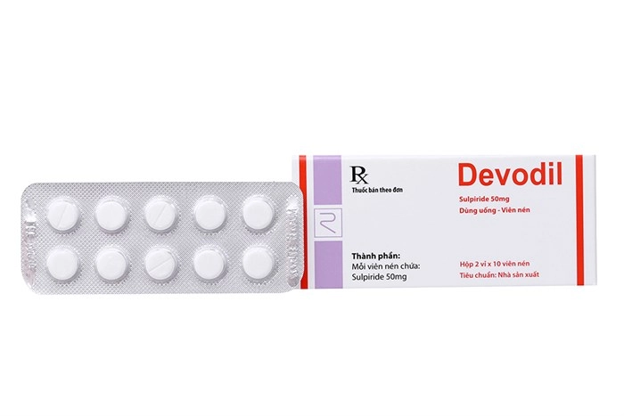 Thuốc trị rối loạn lo âu Devodil 50mg hộp 20 viên